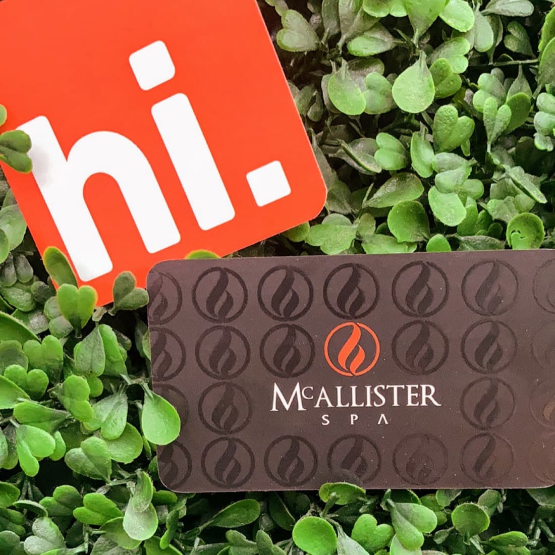 McAllister Spa gift card, good toward haircuts, manicures, and facials at the Miami Beach salon
